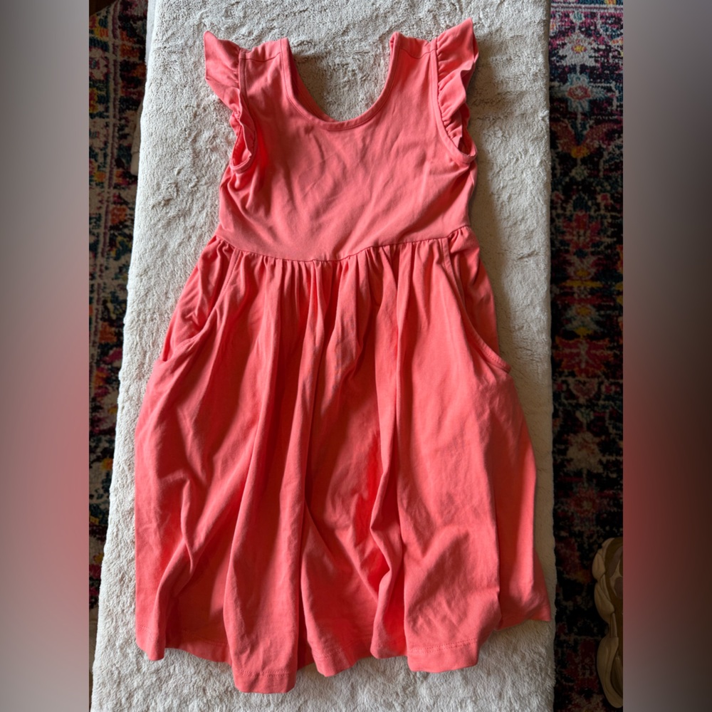 Hanna Andersson 6/7 Flutter Dress